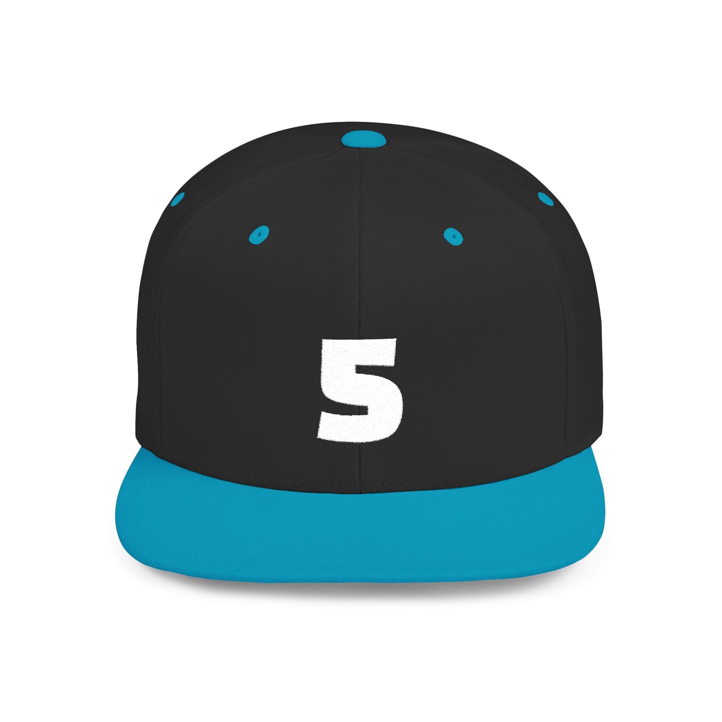 5-Panel Flat Bill Snapback Hat | Urban Style Cap, Customizable Gift, Trendy Streetwear, Cool Outfits, Sports Fan Gear