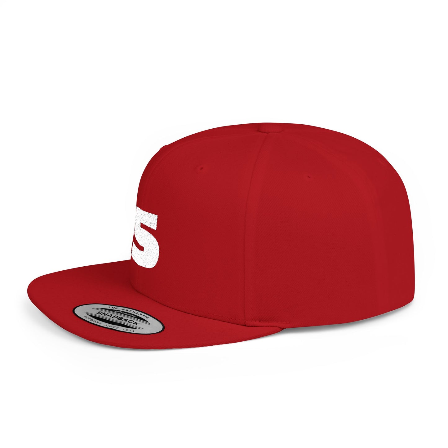 5-Panel Flat Bill Snapback Hat | Urban Style Cap, Customizable Gift, Trendy Streetwear, Cool Outfits, Sports Fan Gear