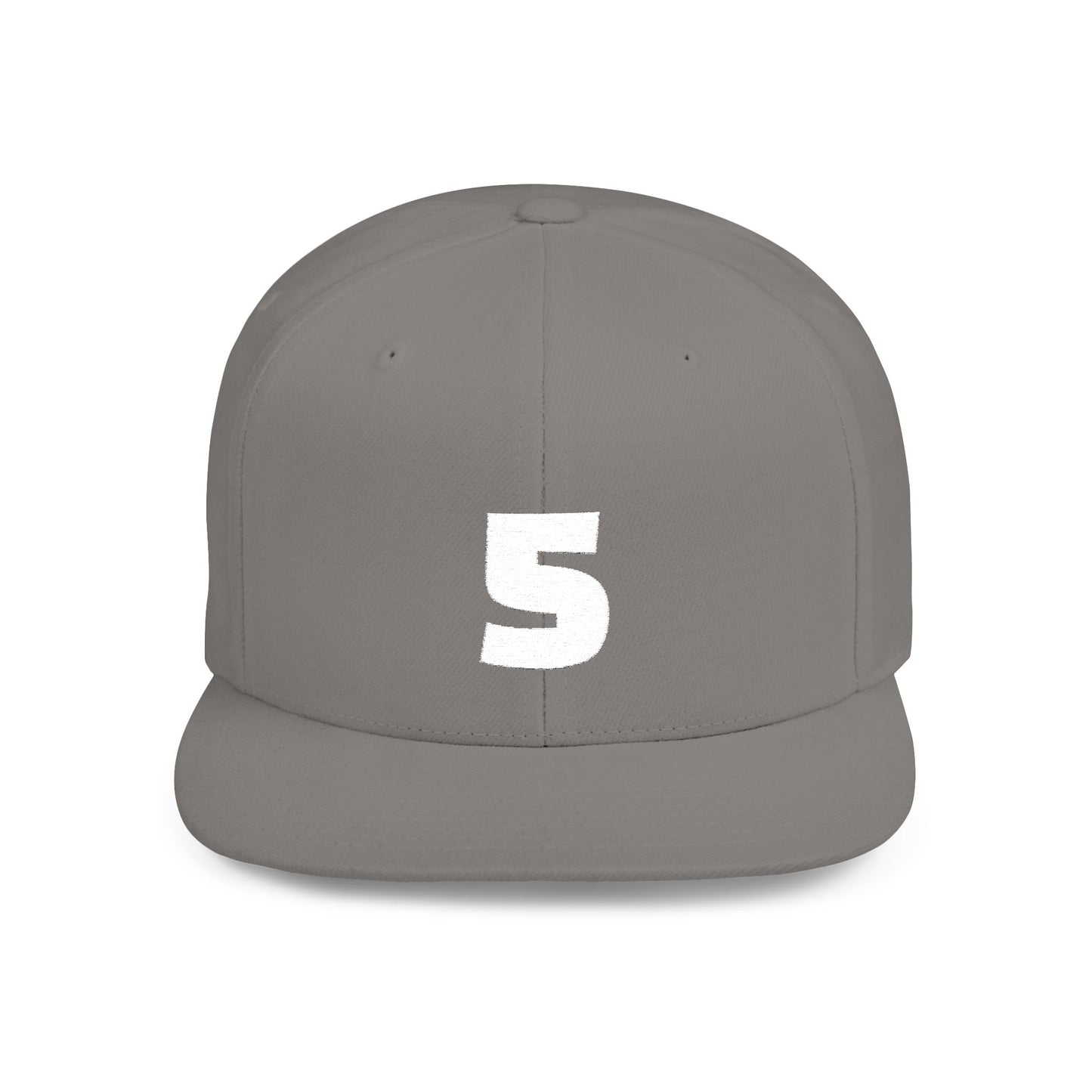 5-Panel Flat Bill Snapback Hat | Urban Style Cap, Customizable Gift, Trendy Streetwear, Cool Outfits, Sports Fan Gear